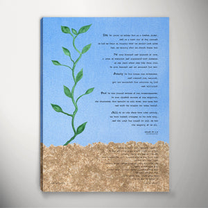 Isaiah 53: The Depth of His Love for You (Canvas)